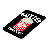 BUTTER Together Movie Popcorn Magnet (Linke Seite)