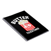 BUTTER Together Movie Popcorn Notizblock (Rechte Seite)