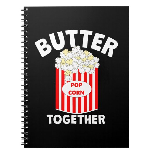 BUTTER Together Movie Popcorn Notizblock (Vorderseite)
