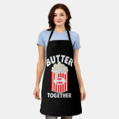BUTTER Together Movie Popcorn Schürze (Getragen)