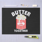 BUTTER Together Movie Popcorn Seidenpapier (Handwerk)