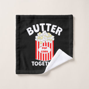 BUTTER Together Movie Popcorn Waschlappen