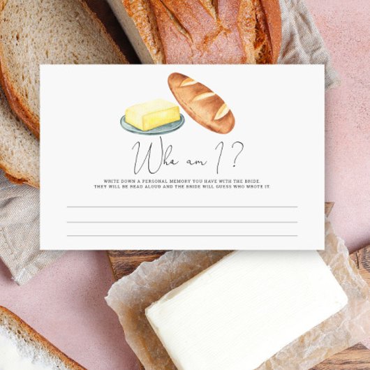 Butter Together - Wer bin ich Brautparty Briefpapier