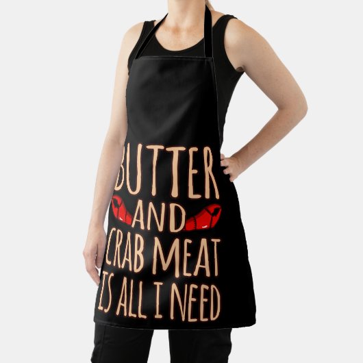 Butter und Krebse Fleisch von Meeresfrüchten Schürze (InSitu)
