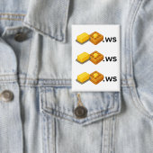 Butter-Waffel-Abzeichen Button (Insitu)