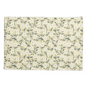 Butter Yellow Cream Modern Farmhouse Daisy Pattern Kissenbezug (Rückseite)
