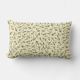 Butter Yellow Modern Farmhouse Daisy Buds Pattern Lendenkissen
