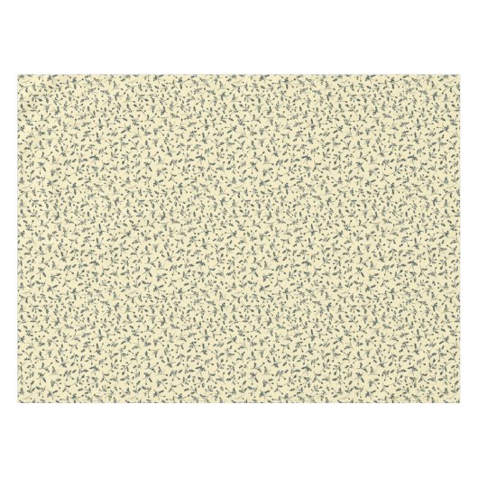 Butter Yellow Modern Farmhouse Daisy Buds Pattern Tischdecke (Vorderseite (Horizontal))