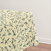 Butter Yellow Modern Farmhouse Daisy Buds Pattern Tischdecke (Beispiel)
