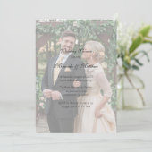 Butter-Yellow Rose Bouquet Polterabend Einladung (Stehend Vorderseite)