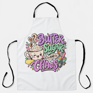 Butter Zucker Und Chaos Süße Backschürze Schürze