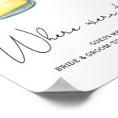 Butter zusammen Brautparty. Wo waren sie? Poster (Ecke)