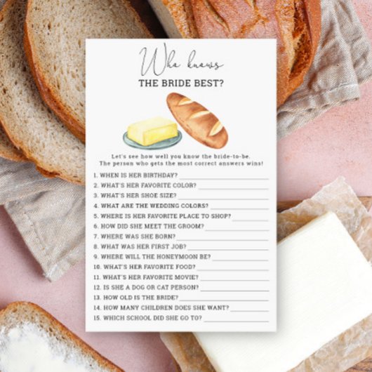 Butter zusammen - Wer kennt das beste Spiel der Br