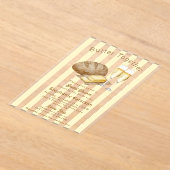 Butter zusammengebackenes Brot und Butter Brautpar Acryleinladungen (Ablage )