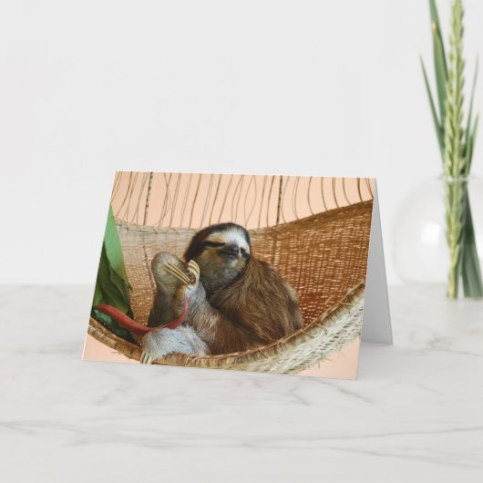 Butterblume die Trägheit Karte (Vorderseite)