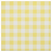Butterblume-gelber u. weißer Gingham-Karo Stoff (Muster)