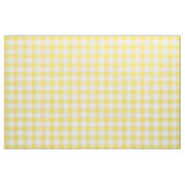 Butterblume-gelber u. weißer Gingham-Karo Stoff (Fat Quarter (45,7 x 55,9 cm))