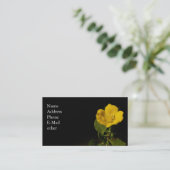 Butterblume ~ Geschäfts-Karte Visitenkarte (Stehend Vorderseite)