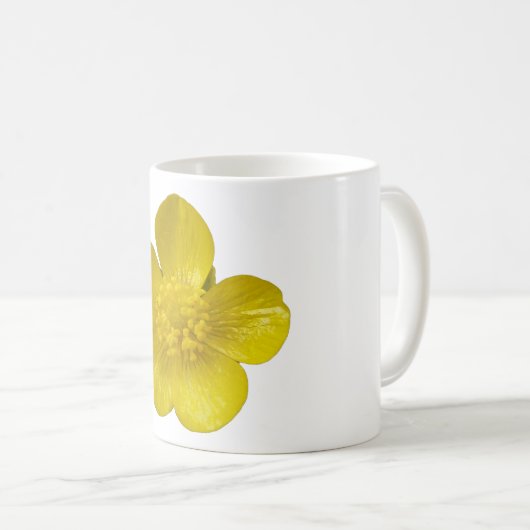 Butterblume Kaffeetasse (VorderseiteRechts)