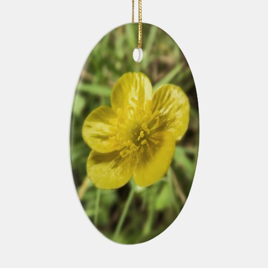 Butterblume Keramik Ornament (Rechts)