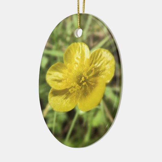 Butterblume Keramik Ornament (Links)