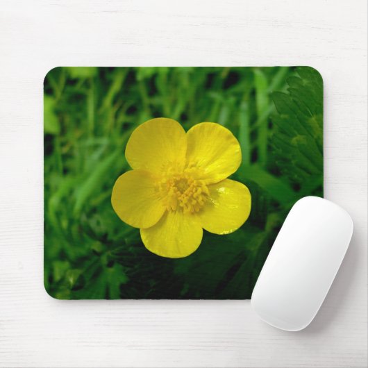 Butterblume Mousepad (Mit Mouse)