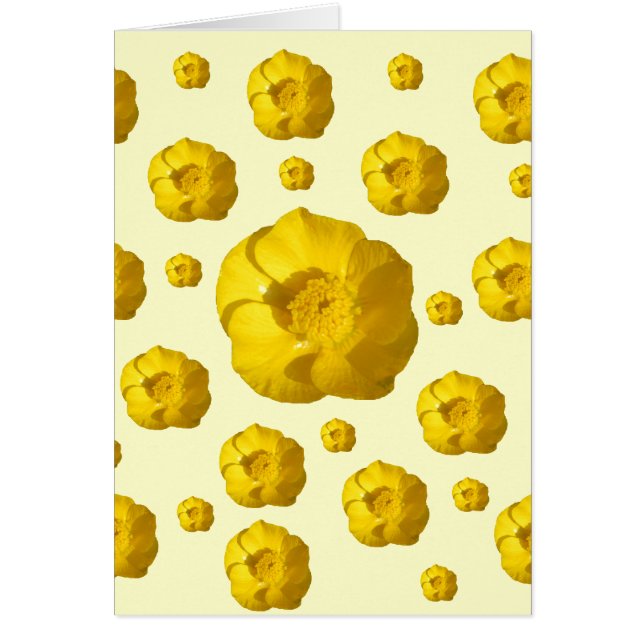 Butterblumekarte (Vorne)