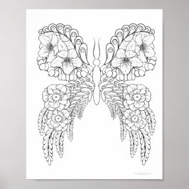 Butterblumen #1 Farbplakat Poster