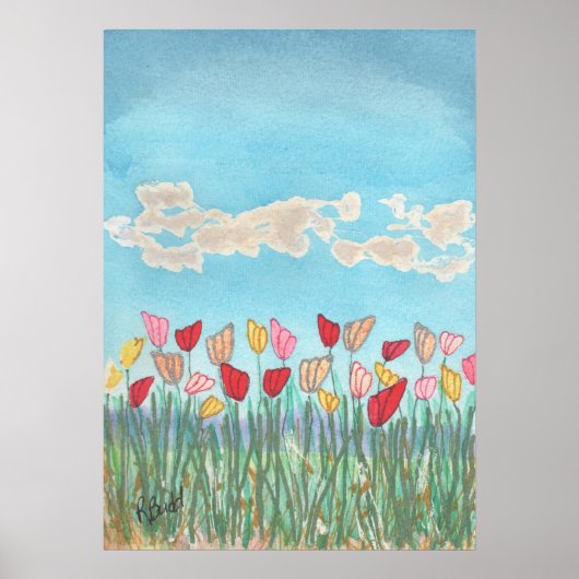 Butterblumen Poster (Vorne)