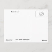 Butterblumen Postkarte (Rückseite)