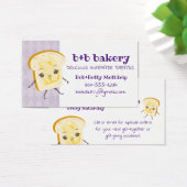 Butterbrot in Scheiben Backform Visitenkarte (Schreibtisch)