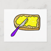 Butterbrot Postkarte (Vorderseite)