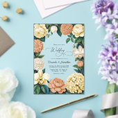 Buttercream, Vanilla Silk & Soft Apricot Wedding Acryleinladungen (In Situ (Hochzeit))