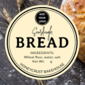Buttercream Yellow Bakery Sourdough Bread Sticker