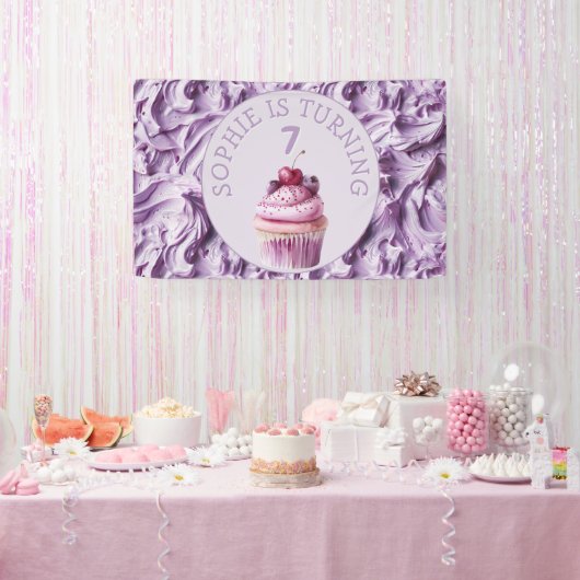 Buttercreme-Icing-Party Geburtstag Banner (Party)