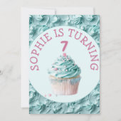 Buttercreme-Icing-Party Geburtstag Einladung (Vorderseite)