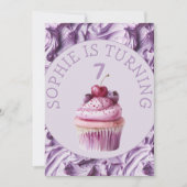 Buttercreme-Icing-Party Geburtstag Einladung (Vorderseite)