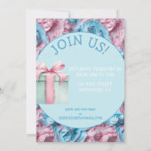 Buttercreme-Icing-Party Geburtstag Einladung (Rückseite)