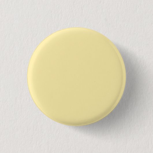 Buttercreme, solide Farbe Button (Vorderseite)