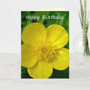 Buttercup - Birthday - Customized Karte