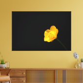 Buttercup Blume 60x40 (150x100cm) Waccna Leinwanddruck (Insitu (Wohnzimmer))