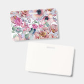 Buttercup-Blume Ausweis (Vorder- & Rückseite)