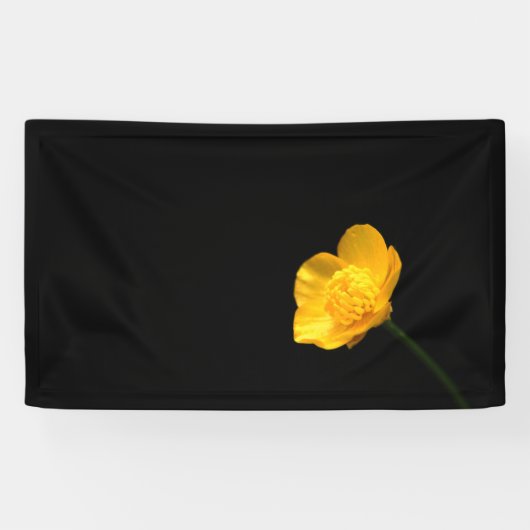 Buttercup-Blume Banner (Horizontal)