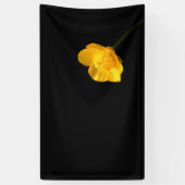 Buttercup-Blume Banner (Vertikal)