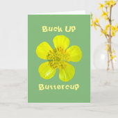 Buttercup Blume - Bringe den Buttercup hoch. Karte (Gelbe Blume)