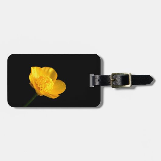 Buttercup Blume cd ltcna Gepäckanhänger (Vorderseite horizontal)