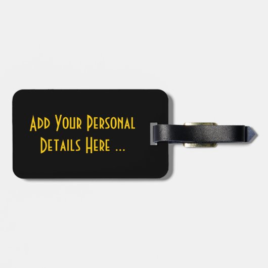 Buttercup Blume cd ltcna Gepäckanhänger (Rückseite horizontal)