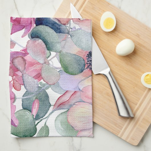 Buttercup-Blume Geschirrtuch (Viertel Falte)