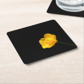 Buttercup-Blume Rechteckiger Pappuntersetzer (angewinkelt)