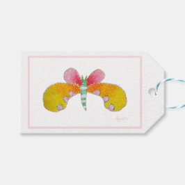 Buttercup Butterfly-Geschenk-Tag Geschenkanhänger